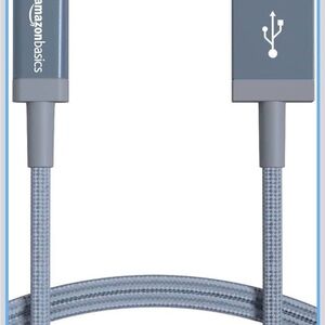 10 feed Fast Charging USB-A to Lightning Nylon Braided Charger Cable, New